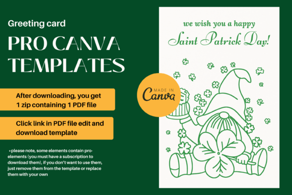 St. Patrick's Day Greeting Card