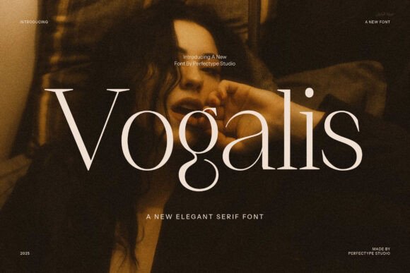 Vogalis Font by Perfectype · Creative Fabrica font preview