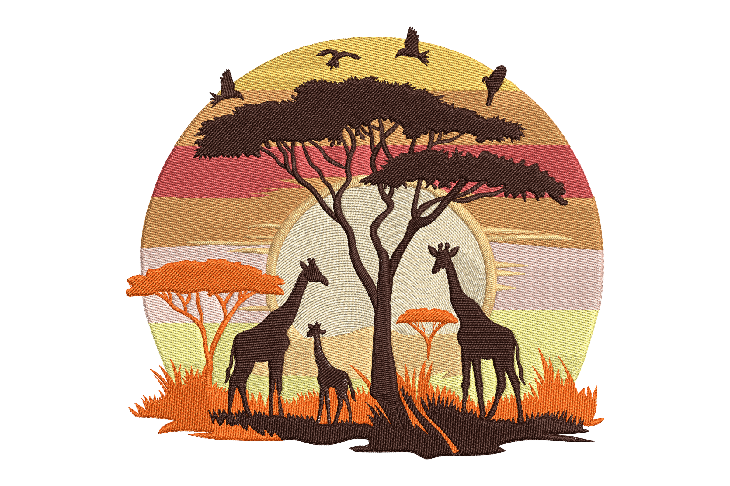 African Safari Sunset
