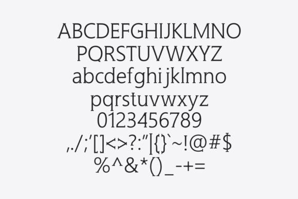 Arista Font - Preview 3