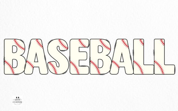Baseball Font - Preview 1