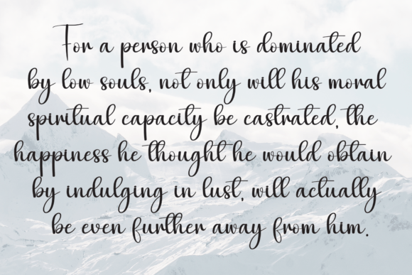 Beautiful Font - Preview 5
