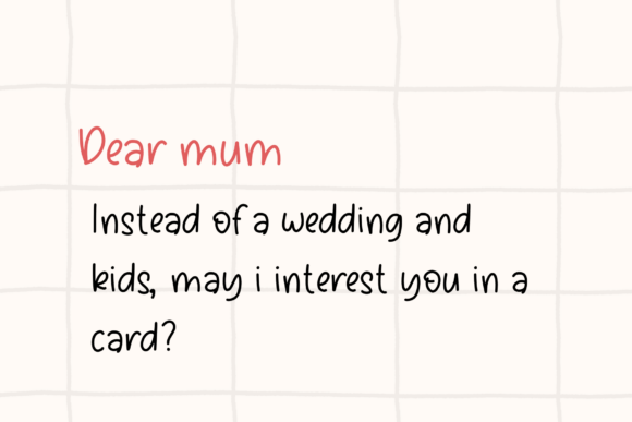 Bubbly Notes Font - Preview 1