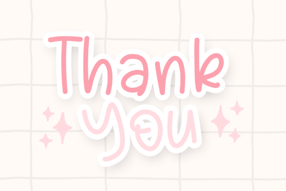 Bubbly Notes Font - Preview 6