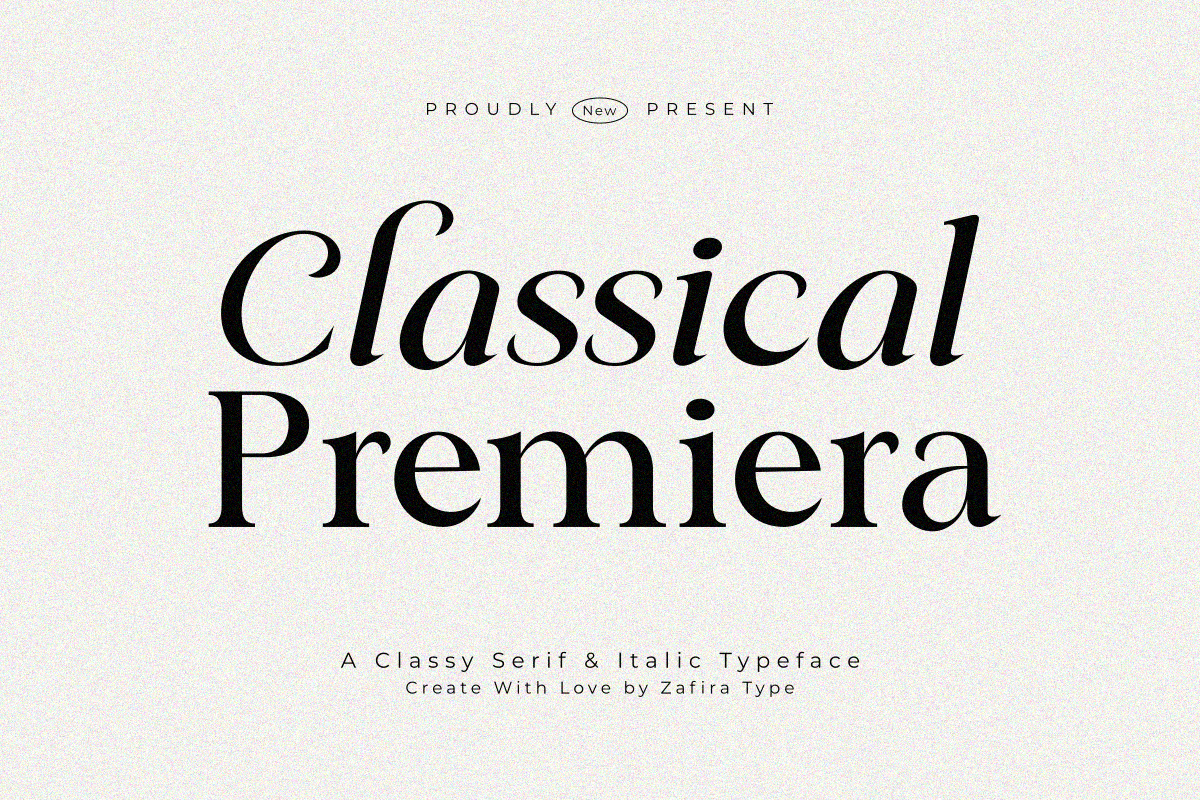 Classical Premiera sample text preview