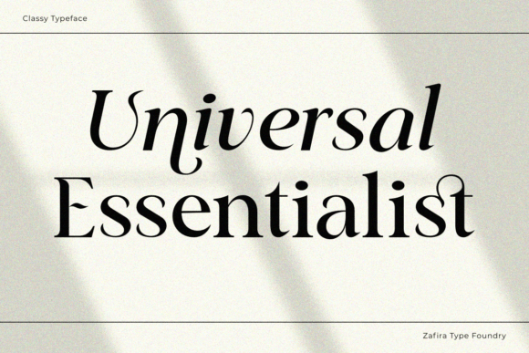 Classical Premiera Font - Preview 5