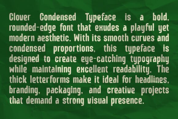 Clover Font - Preview 5