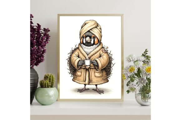 Cozy Bird Morning Printable Art