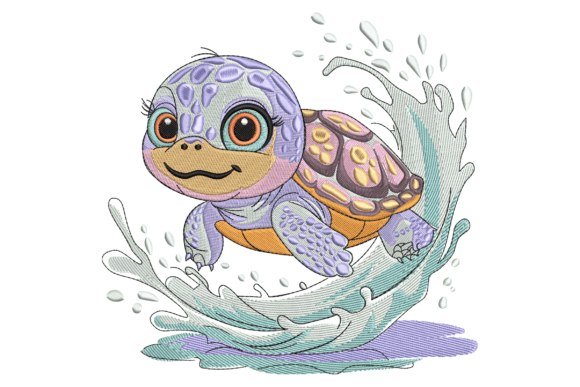 Cute Baby Sea Turtle
