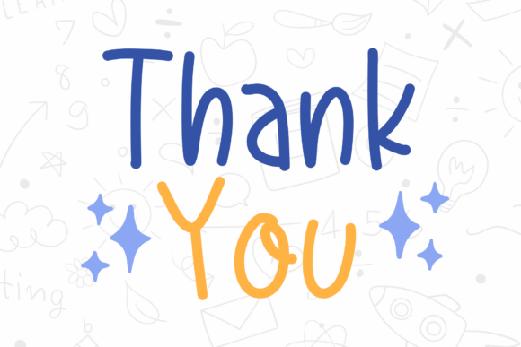 Doodle Write Font PNG with transparent background - Preview 6