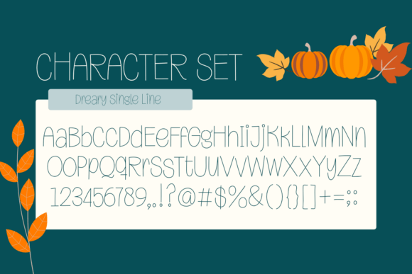 Dreary Font - Preview 4