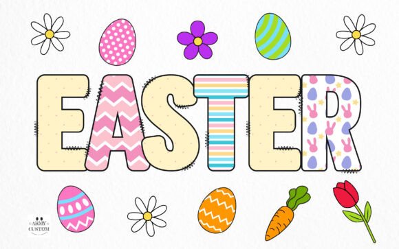 Easter Bundle Font - Preview 1