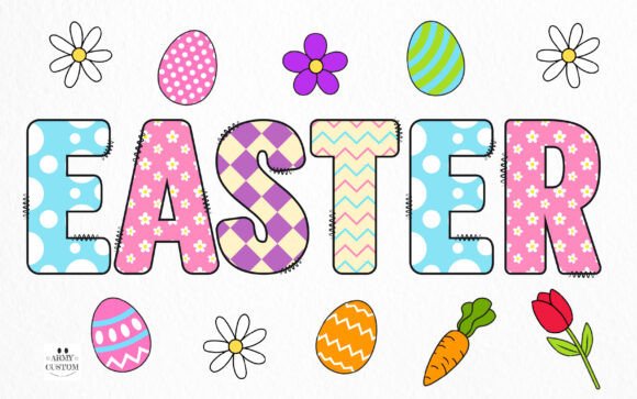 Easter Bundle Font - Preview 1