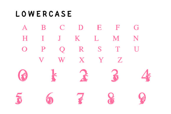 Easter Bunny Font - Preview 2