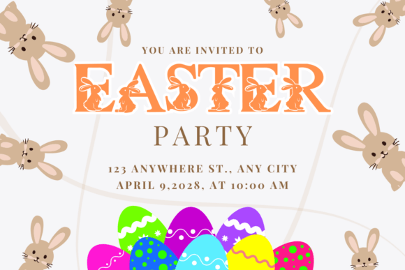 Easter Bunny Font - Preview 6