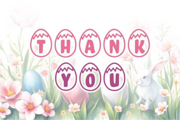 Easter Bunny Font - Preview 3