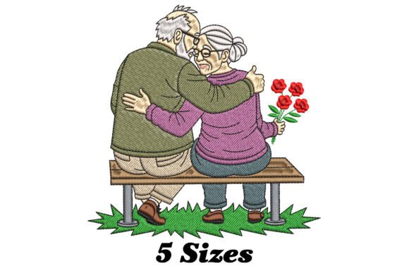 Elderly Loving Couple