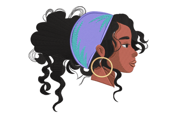 Elegant Afro Woman