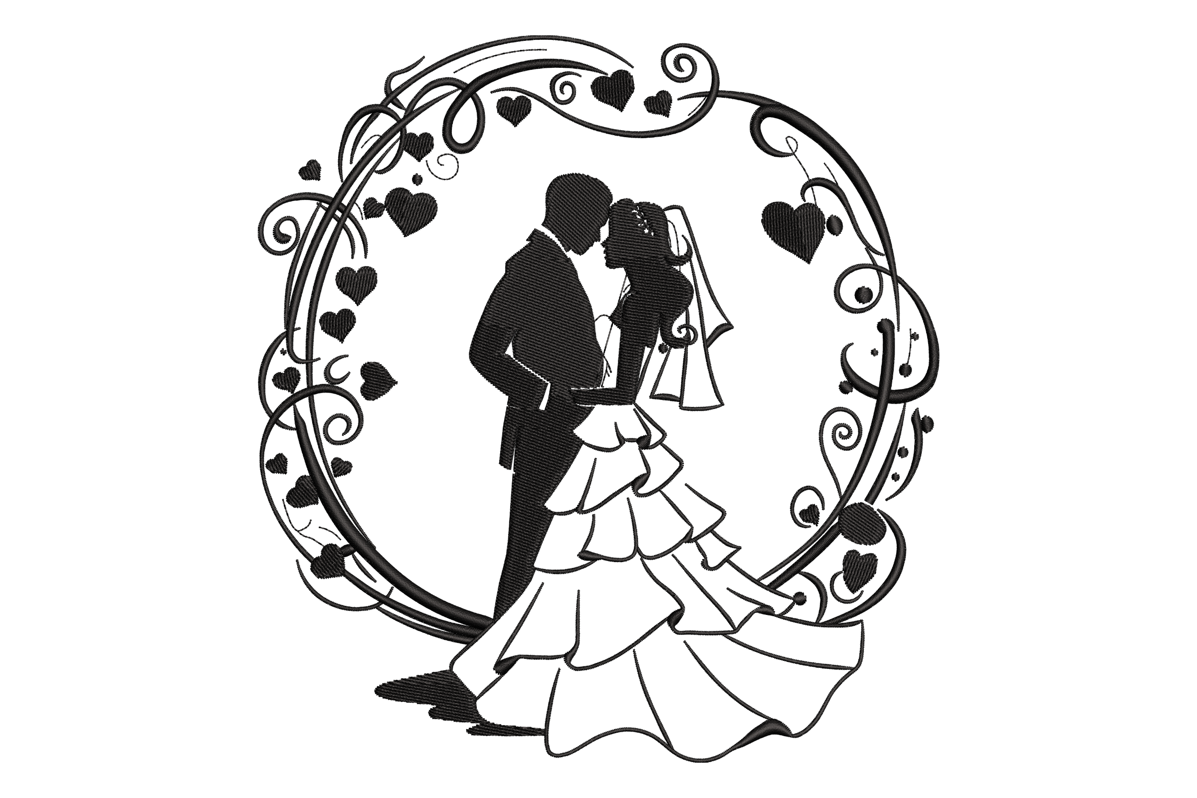 Elegant Wedding Couple
