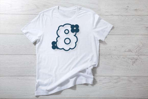Flower Cloud Font - Preview 4