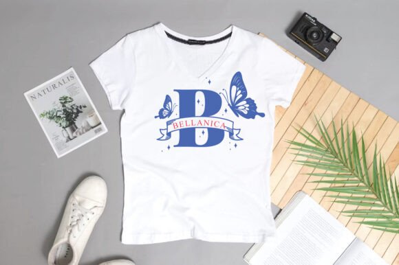 Fly Butterfly Monogram Font - Preview 2
