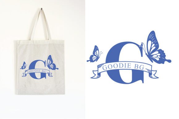 Fly Butterfly Monogram Font - Preview 3