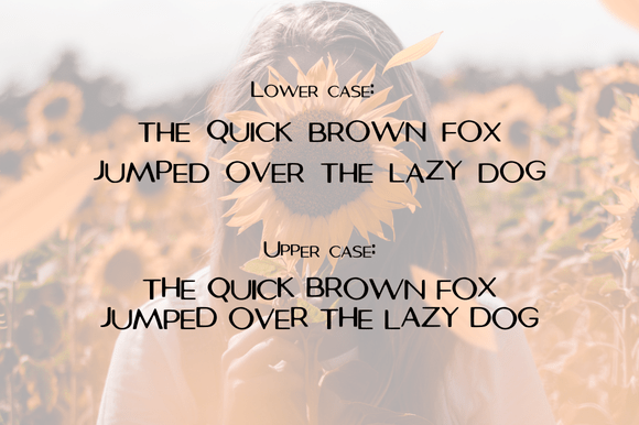 Garden Party Font - Preview 1