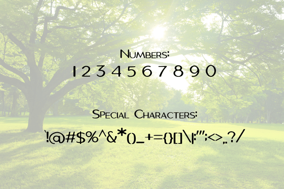 Garden Party Font - Preview 2