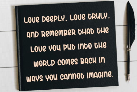 Good Night Font - Preview 3