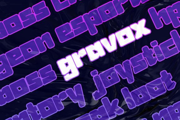 Gravox Font - Preview 4