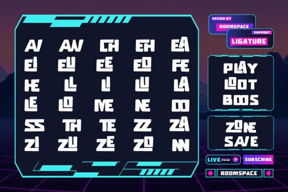 Gravox Font - Preview 6