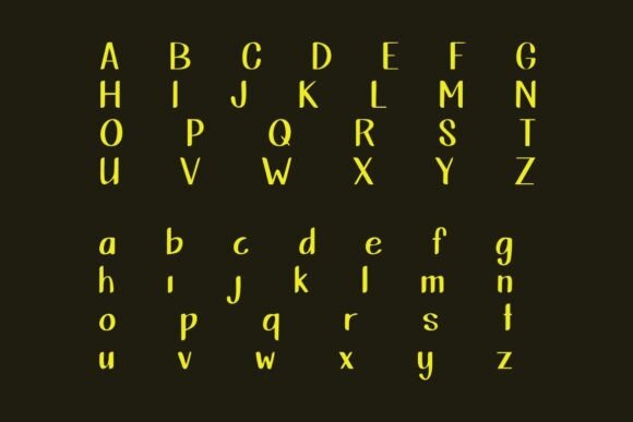 Grovian Font - Preview 2