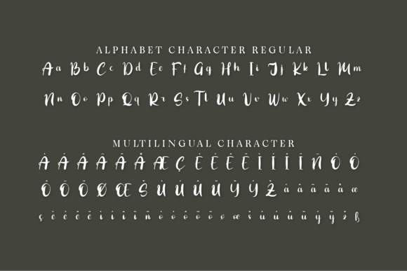 Janellyssa Font PNG with transparent background - Preview 6
