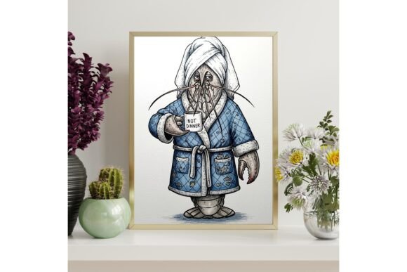 Lobster Wall Art Print