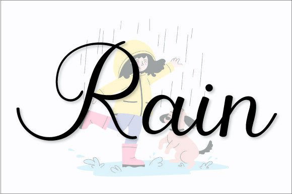 Luck Font PNG with transparent background - Preview 2