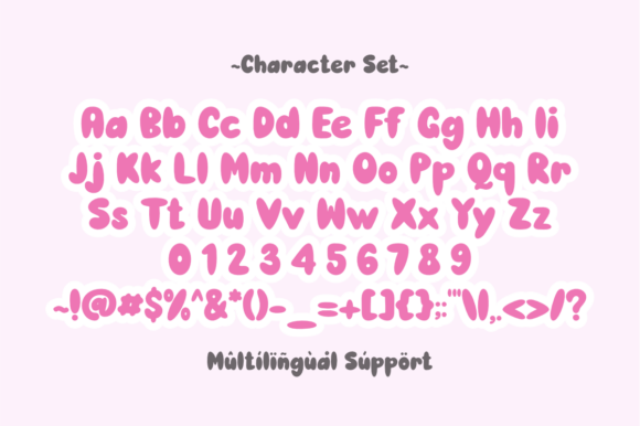 Magical Playful Font PNG with transparent background - Preview 1