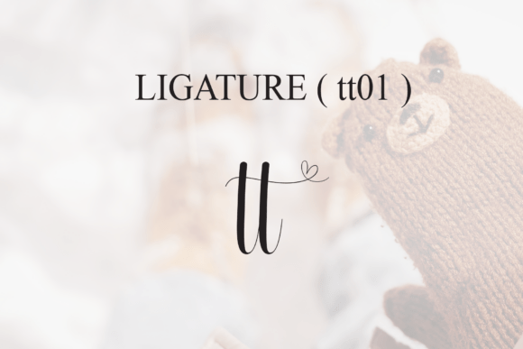 Mitten Font PNG with transparent background - Preview 6