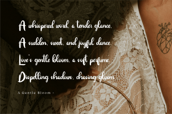 Myrellis Script Font PNG with transparent background - Preview 2