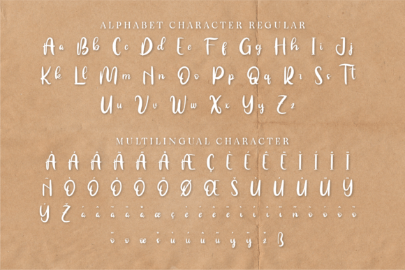 Myrellis Script Font PNG with transparent background - Preview 6