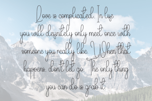 Notes Signature Font PNG with transparent background - Preview 5
