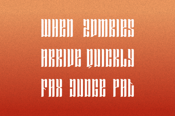 Quetynor Font PNG with transparent background - Preview 3