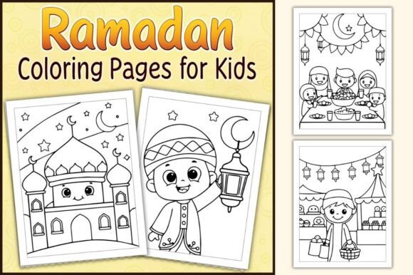 Ramadan Coloring Pages for Kids