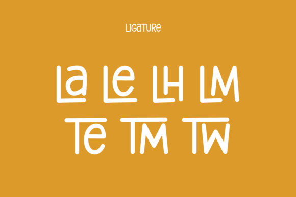 Rateon Glewoh Font PNG with transparent background - Preview 2
