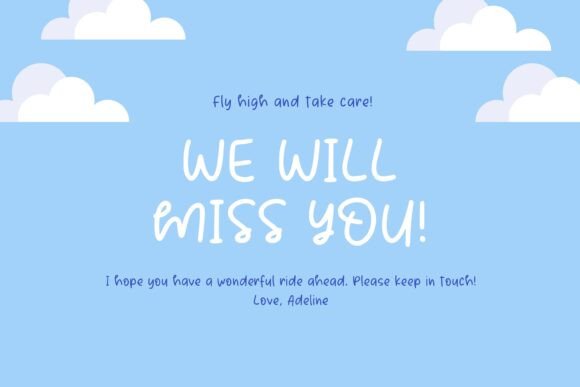 Romeli Sky Font Font PNG with transparent background - Preview 3