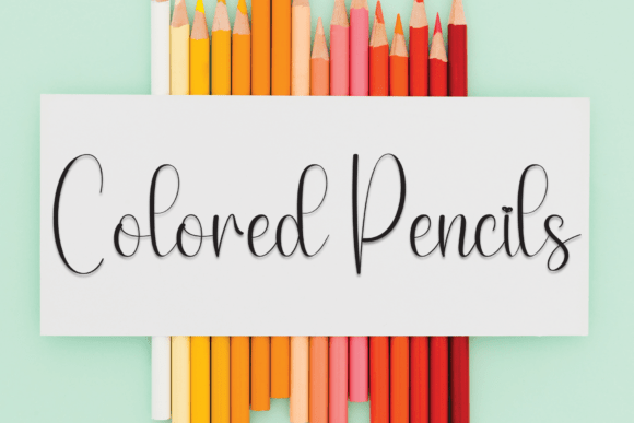 Script Handmade Font PNG with transparent background - Preview 4