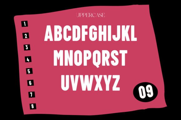 Senandung Font PNG with transparent background - Preview 1