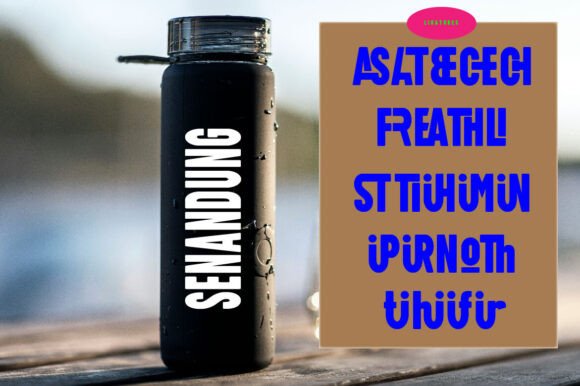 Senandung Font PNG with transparent background - Preview 3