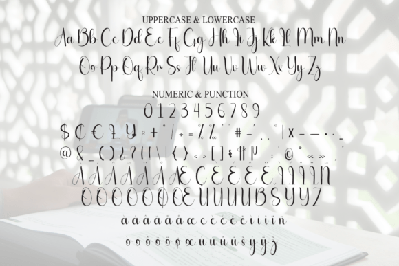 Smart Homework Font PNG with transparent background - Preview 6