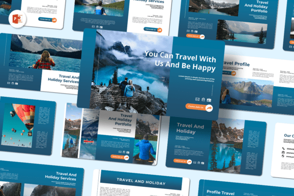 Travel and Holiday - PowerPoint Template