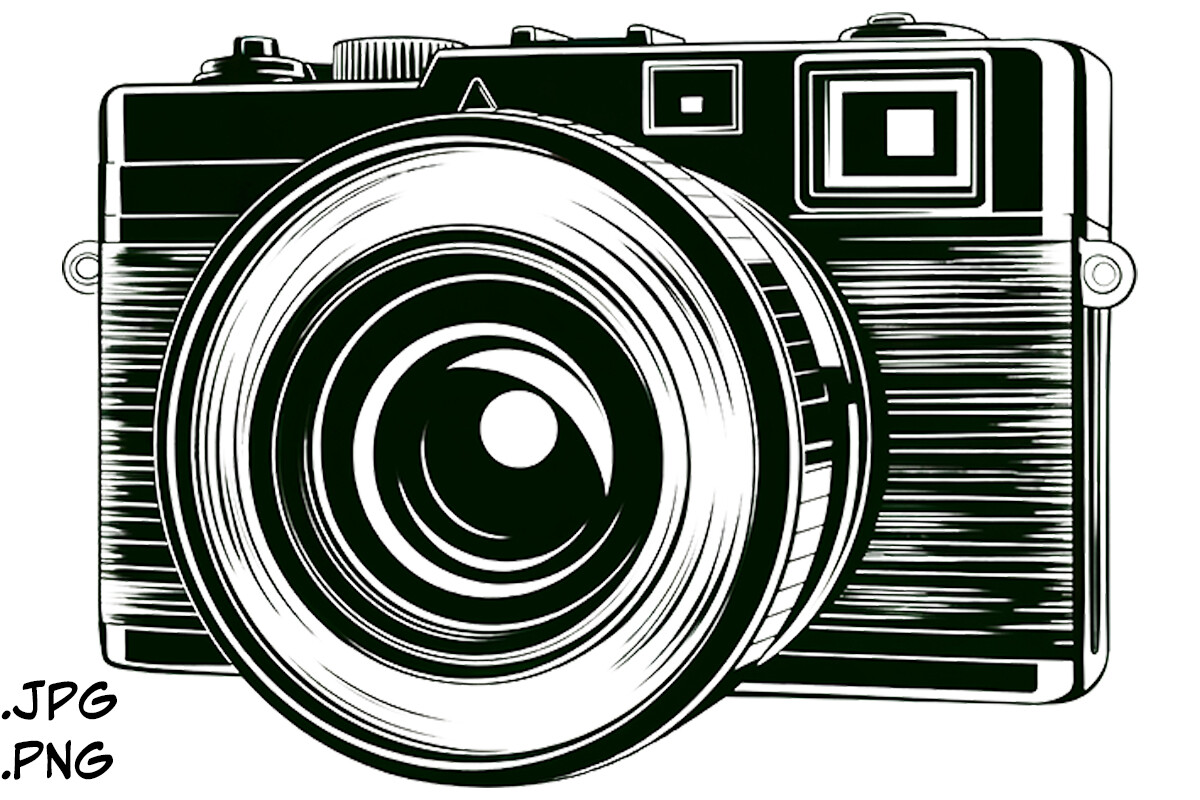 Vintage Camera Graphic by Joanna Redesiuk · Creative Fabrica